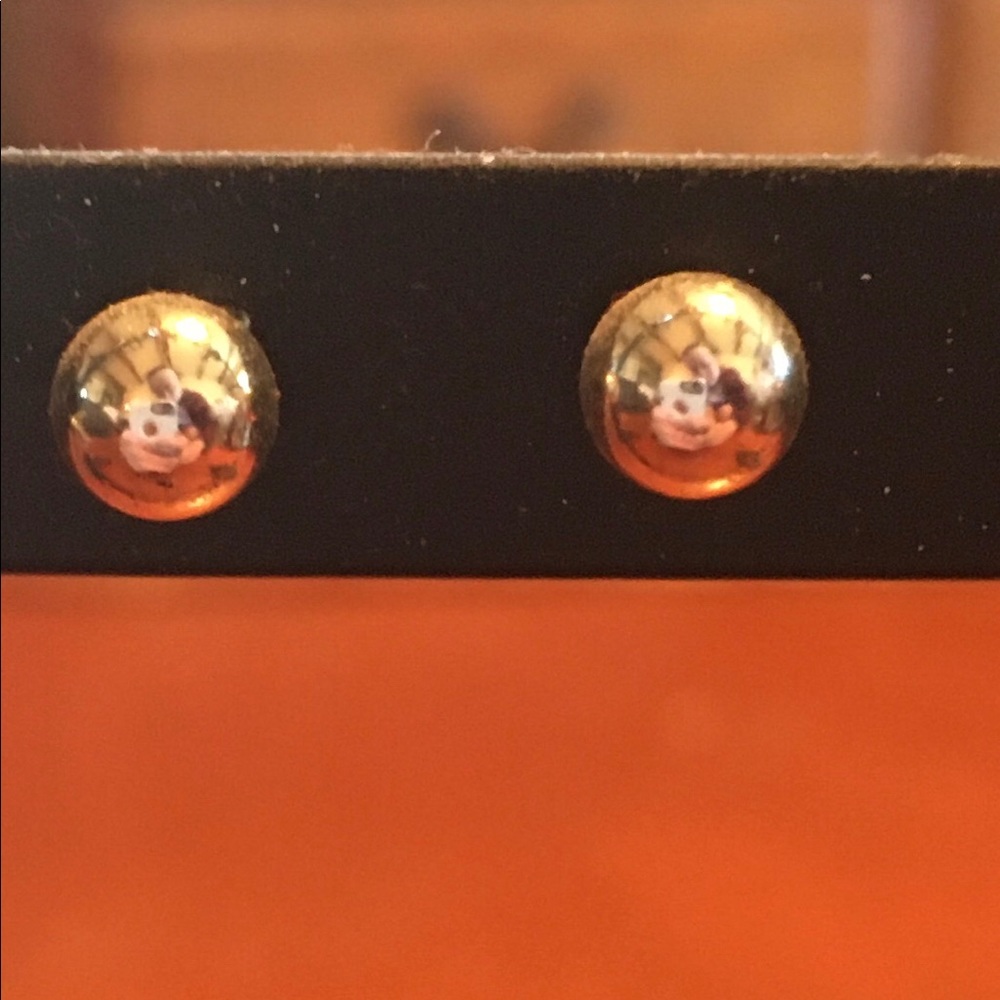 Faux Gold Studs